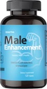 Testosterone Supplement for Men – Tongkat Ali, Maca, L-Arginine HCI& Ginseng for Energy, Stamina & Endurance, Non-GMO, Gluten-Free, 120 Tablets(60-Day Supply)