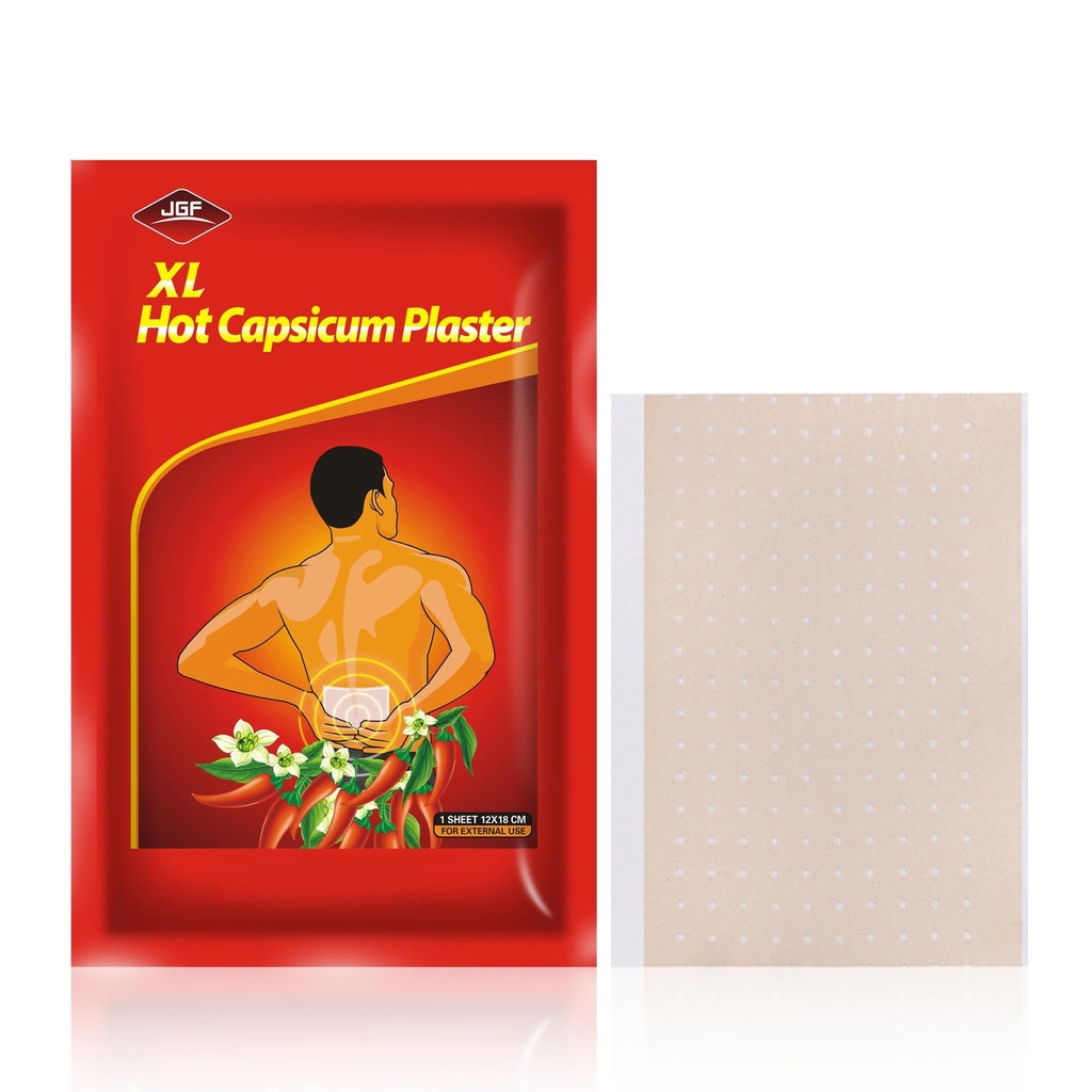 10 Count Capsaicin Patches,4.72"x7.08" Hot Capsicum Patch
