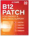 JJ Public B12 Profile (Pack of 30), Adhesive elf Adsive Bleudal Baily B12 Pluets, 1 เดือน