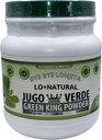 JUGO Verde (Green King Powder) Super Detox 16 oz Dieetsupplement 100% natuurlijk, veganistisch, geen gluten, geen suikers Bye LONJITA Groene thee, Moringa,