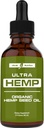 Ultra6 Nutrition Hemp Oil – Supports Smooth Movement, Flexibility & Joint Comfort – Hemp Oil for Bone Health – 120 Servings – Made in USA
