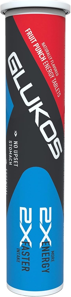 Glukos Energy Žuvacie tablety (1 rúra so 14 tabletami), Fruit Punch Flavor