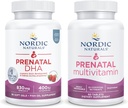 Nordic Naturals Prenatal Starter Pack - ADH prénatal et comprimés de multivitamine prénatals