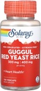 Solaray - Guggul & Red Yeast Rice, 120 capsules