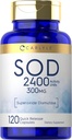 Carlyle S.O.D. suplementaris  2001-200 mg 120 Countuxid Superoxuse Dismet utilitza Ljn-GO i Guten