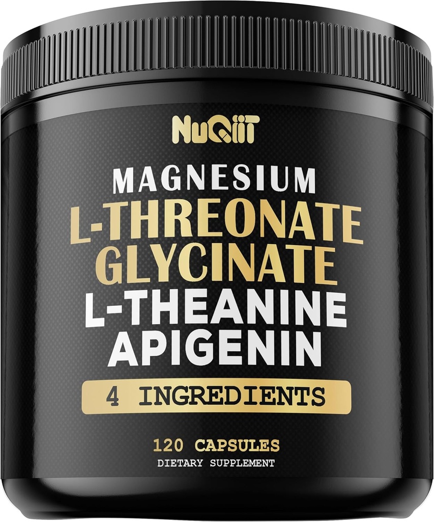 Magnezyum L-Threonate Capsules 500mg mühəndislik Glycinate 500mg və daha çox ekspert - 120 Capsules - İmmune Sistemi, Beyin Sağlamlıq və Focus