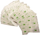 100pcs Waterproof Transparent Stretch Adhesive Bandage Roll: Transparent Film Dressing Second Skin Healing Protective Clear Adhesive Bandages Tattoo Supplies Products (2.8*3.1inch)