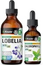 BIO KRAUTER Lobelia Tintura 4 Fl. Oz. & Chlorophyll Tintura 2 Fl. Oz.