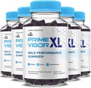 (5 paquets) Primer Vigrer XL Gigabytes primer de Viigor XL Me Gummmmy suplementari, primer Vigor Màxim Say Shilajit i irlandès Mar Mos Fenugreek Gmanes per a l'Energia Men i Vitaly (5 de la central)
