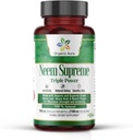 Organic Aura Neem La Suprema Capesules. 150 Veg Capules. Triple complex - Max Warder High-Potiu Azadirachta Indica Capsule. Implementació natural contra l'Antigant, la salut d' aparences, Abundant Immunity.