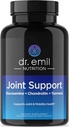 DR. EMIL NUTRITION Joint Aid Supplement - Joint Supplement med glucosamine Chondroitin, MSM & Turmeric - Felles helsetilskudd for mobilitet og discomfort for menn og kvinner* (60 kapsler)