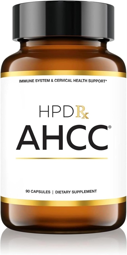HPD Rx Premium AHCC & Shiitake Mushroom 1100 mq təklif edir, Natural Immunity Booster, Natural Killer Cell Activity - AHCC 30 + Araşdırmalarda Provendirir