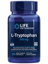 Life Extension L-Tryptophan, 500 mg, Encourages Healthy Serotonin Levels and Promotes Healthy Sleep, Mood, Stress Response & Satiety, Gluten-Free, Non-GMO, Vegetarian, 90 Capsules