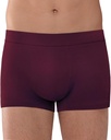 Heren Incontinence Ondergoed Wasbaar 2.3 oz Absorbency Leak Proof Boxer Briefs Senior Bladder Control Cotton 1 Pack (Maroon, XL)