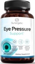 Sunergetic Premium Eye Printing Support Supplement - Eye Pressure Supplement with Saffron, Lutein, Zeaxanthin, Bilberry & Pine Bark - Supports Ocular Health & General Vision - 30 Count