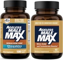 Ageless Mężczyzna Max Nitric Oxide Booster i Testosteron Booster dla mężczyzn