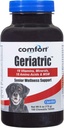 COMFORT Geriatrični dodatek za pse, 100 število, Vsebuje MSM, Superoksid dismutazo, Ester-C, 19 Vitamini in minerali & 18 Aminokisline, Izdelano v ZDA