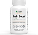 Jigsaw Health Brain Boost | Memoria eta funtzio kognitiboa onartzen ditu | Magnesium L-Threonate | 90 kapsulak | 30 zerbitzari