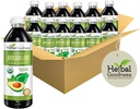 Helbal Goodness Avocado Leaf Extraíd suplementari - Proteïna probòtic Gut health Fiber suplementari Bone health i Imne support - 12(12ozs) bttls (Pack of 12)