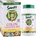 Sanar Naturals Colon Cleanser 2002 - Suplemento de fibra, Xestión de peso Detox e Gut Saúde para Mulleres e Homes - Apoio GLP-1 - Psyllium Husk Powder, Cascara Sagrada, 90 cápsulas