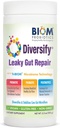 Diversify® Total Gut Health Human Milk Oligosaccharides with prebiotics + Resistant Starch. Precision Probiotic Formula to Help with Licky Gut. Веган, Non-GMO Gluten-Free (1 единица)