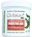 Basciente C - Glutenizer Force Plus Kiwi-Strawberry Digestive-Ade Drink Mix - Naturally Effective, Premium, Full Spectrum Enzyme Blend with 2,000 mg. Vitamin C - Acid Reflux, Soluzione di indigestione