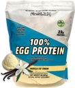 Gənc 'N Fit 100% Yumurta Protein- Vanilla Dondurma (2lb): 100% Yumurta White Protein Plus Natural Peptides. Saf, Bütün məhsulluq Protein