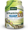 NATURE'S ESSENTIALS Vitamin D3 2000IU immunstøtte  Advanced Avansert syklosom Liposomal Levering | Ikke-GMO, Glutenfri, Vegetarisk | 100 tabletter