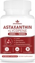 Astaxanthin และ Lycopenine 70mg, Astaxanthin Supplement with Phosphatycholine, Latéin and Zaxanthin, Antooxidents suffplement for supplement, Eye and เข้าร่วมสุขภาพ (60 Capsuls)