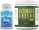 Daily Health - Coral Calcium Daily & Ultimate Daily Greens koos MSM pulbriga (1 kuu pakkumine)