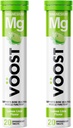 VOOST, Magenium, Hỗ trợ sức khỏe xương và cơ bắp, Bàn uống Effervescent, Không đường và chất pha loãng chất béo thấp, chanh, 40 Count