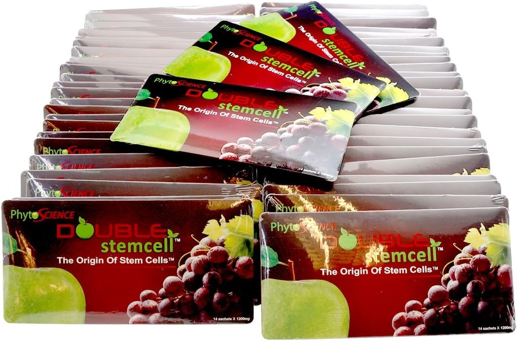 80 Pack Phytoscience Double Stemcell Anti Aging Antioxidant Product EXP05/2020 (14 Sachets perpack)