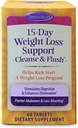 자연의 비밀 15-Day 체중 감량 지원 및 천연 에너지 부스트 - Cleanse & Flush Stimulates 소화, 강화 Toxin 제거 및 치유 허브 및 Probiotics와 Bloating - 60 정제