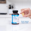 Blue Bliss Vision Support - Vitamines oculaires avec Lutéine, Biotine, Bilberry et Zeaxanthin - Supplément de vitamine pour la santé de la vision et la préservation des adultes Aînés 60 Capsules de Véggie 30 Jours d'approvisionnement