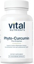 Vital Nutrients Phyto-Curcumin Plus Enzymes  готварски добавки с фитозомен екстракт  подръжка за мускул, кост, черен дроб и здраве на сърцето *  голтен, млечен, Soy Free  по 60 капсули