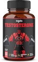 agobi Testosteron Suplemen untuk Pria - 11 Herbs - Ashwagandha, Tribulus, Ginseng & Lebih - 60 Capsules untuk 1 Bulan