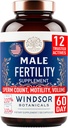 Férfi termékenységi kiegészítés Maca Root - Mens Health Conception Fertility Prenatal Vitamins Plus Natural Extracts - Prenatalis termékenységi kiegészítők férfiaknak - 3. párt tesztelt - 120 kapszula, 2 hónap