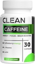 Clean Cafeïne pillen - Koffiebessen energie Cafeïne - Geen Jitters - Clean Energy - Cafeïne pillen - 30 dagen levering