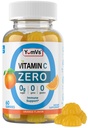 Yum-Vs - Zero Sugar Vitamin C Gummies for Adults & Kids - 250 mg VIT C Immune Support Gummy Vitamins - Sugar Free Chewable Vitamin C Gummy Supplement - High Potency Vegetarian Vitamin C Boost (60)