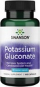 Swanson 칼륨 (Gluconate) 99 밀리그램 100 캡슐