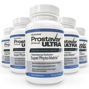 5 Bottles New Improved from Maker of Original Ultra Prostate Support 600mg 90% Beta-Sitosterol & Grape Seed Extract