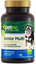 L' ona natural de Petnc natural en general multi Chewables (60 Compte), Daily Dog Multivitamin i Multinomalin, inclou la implementació de Zinc, Magnesi, Iron & More, ajuda en general de Sanitat, per a Dogs Mure, Liver Flavor