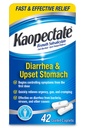 Kaopectate Multi-Symptom Anti-Diarrheal & Upset Stomach Reliever, 42 Caplets, Anti Diarrhea Caplets
