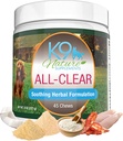All-Clear - Allergy Supplement for Dogs - 45 Chews - Soothing Herbal Formula with Natural Ingredients - תמיכה באלרגיות העונה של Pet's Seasonal Allergies & Itching - for All Breedsss
