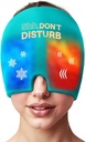 Migraine Relief Cold Cap – Reusable Gel Ice Pack Head Wrap for Headaches, Puffy Eyes, Sinus Pressure, Hangover – 360° Compression Migraine Hat for Women & Men – Cooling Cap for Tension & Stress Relief
