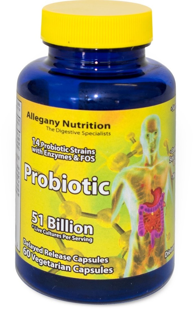 Probiotic 60 Capsules 51 Billion
