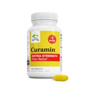 Terry Naturally Curamin Extra Strength - 120 Vegan Tablets - Non-Addictive Pain Relief Supplement with Curcumin from Turmeric, Boswellia & DLPA - Non-GMO, Gluten-Free - 40 Servings