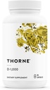 THORNE - D3- vitamintilskud - understøtter sunde knogler, tænder, muskler, kardiovaskulær og immunfunktion * - Gluten, Dairy & Soy- Free - 1000 IE - 90 Servering