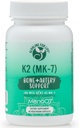 Alkalin pro život Vitamin K jako MK-7 IR 124; Přírodní vitamin K2 z fermentovaných Chickray MENAQ7 180 mcg IR 124; One- per Day IR 124; 60 Day Supports Bone & Heart Health 124; Snadno polykat