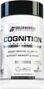 COGNITION høy styrke hjerne nootropisk fokus Supplement: beste nootropisk og energipiller for mental klarhet, minne, studie, spill, og arbeid alfa GPC, dynamine, koffein, L teanin, 60 greve